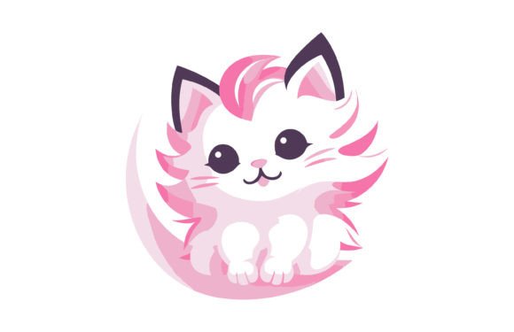 Bringing Your Brand to Life with Cat Logo Colorful Illustration