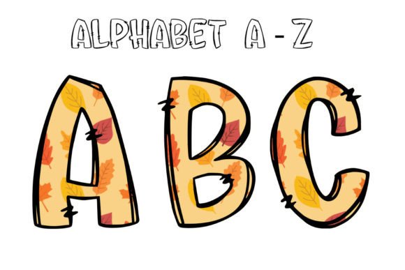Embrace the Season: Using Fall Autumn Alphabet Png Doodle4