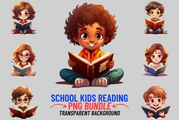 School Kids Reading 8 PNG Sublimation: A Designer's Guide