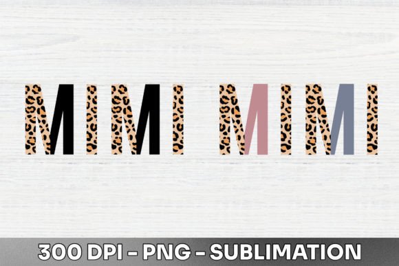 Unlock Bold Style with Mimi Half Leopard Sublimation PNG