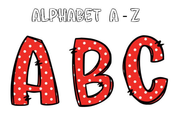 Unlock Creative Projects with School Alphabet Letters Sublimation PNG5